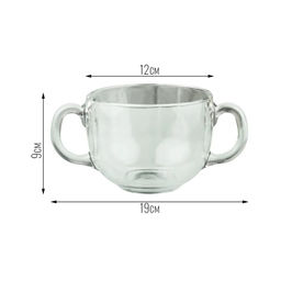 1267-SP1267GCL Бульонница URANUS емк.650 мл (х18)