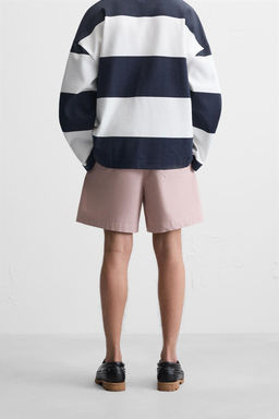 RELAXED FIT BERMUDA SHORTS - Zara фото 13