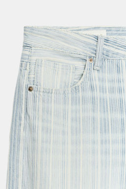 JEANS TRF LOOSE FOLDED TIRO BAJO RAYAS / ?nico - Zara фото 6