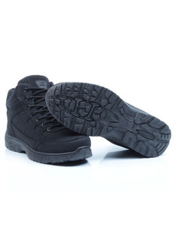 03-CRK7707-7 BLACK Ботинки зимние мужские (искусственные материалы)