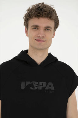 U. S. Polo Assn / Мужская черная футболка - U.s. polo assn фото 2