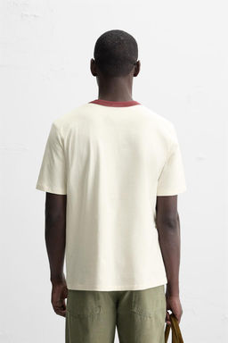 VINTAGE-EFFECT PRINTED T-SHIRT - Zara фото 3