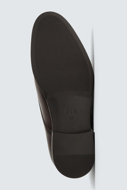 ZAPATO PIEL VESTIR / Marr?n oscuro - Zara фото 7