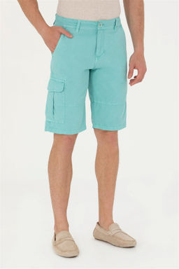 U. S. Polo Assn Мужские мятные тканые шорты - U.s. polo assn фото 2