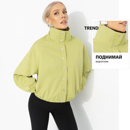 Ветровка с карманами, Поцелуй ветра (оливка)