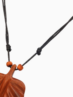 Кулон «Лист», дерево соно