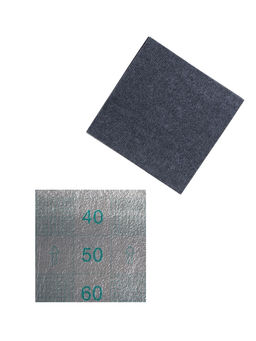 Ковролин самоклеящийся для пола и для стен, 300×300 мм, цвет тёмно – серый, 10 шт.