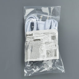 UCX-PT2/L10-300 WHITE 1 STICKER Провод для подключения светильника ULI-P* к сети 220В. 300 см, 2 контакта. Белый. ТМ Uniel