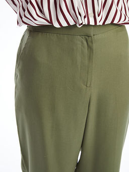 Beli Lastikli Standart Fit Kad?n Pantolon