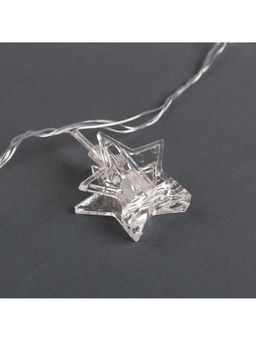 Гирлянда Нить 4.5 м с насадками Прищепки-звёзды, IP20, прозрачная нить, 20 LED, свечение мульти (RG/RB), мигание, 220 В - Luazon lighting фото 9