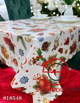 Скатерти с новогодним рисунком
