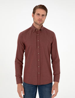 Kiremit Slim Fit Uzun Kollu G_mlek