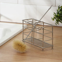 Ёршик для банок Доляна, 25.55.5 см, натуральная щетина