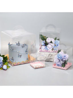 Цена за 5 шт. Коробка кондитерская, сундук, упаковка, «С любовью для тебя», 20×20×20 см