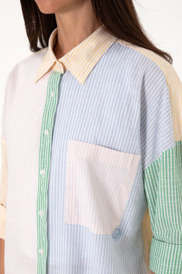 Kad_n A__k Pembe _izgili Uzun Kollu G_mlek Sepette S_rpriz _ndirim - U.s. polo assn фото 7