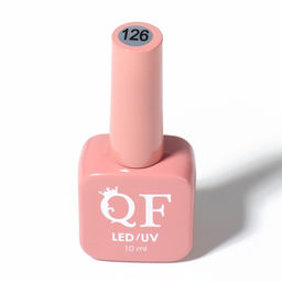 Гель лак для ногтей, однотонный, трехфазный, 10 мл, LED/UV, чёрный (126)