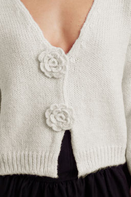 Tas Gul Detayl? Triko Yumusak Dokulu H?rka TWOAW25HI00242