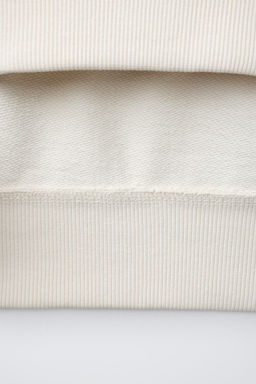SUDADERA TEXTO BORDADO / Crudo medio - Zara фото 4