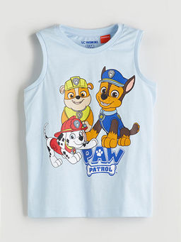 Paw Patrol Bask?l? Erkek ?ocuk ?ortlu Pijama Tak?m