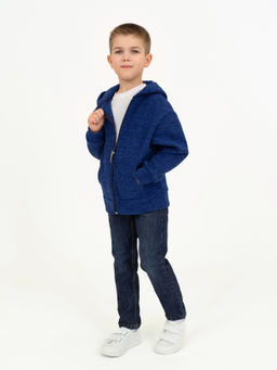 Кофта детская флисовая на замке 601кт (158)
