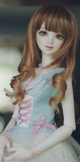 HobbyBe HAR-12 Тресс для кукол 15 см 100 см 23 г 04 русый