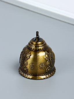 Набор колокольчиков «Будда», 2 шт., металл, 6×5×5 см
