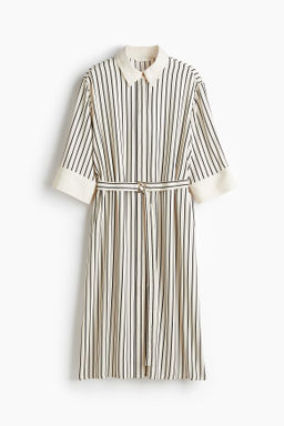 Vestido camisero con cintur?n