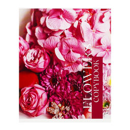 Тетрадь 48 листов в клетку Calligrata Флористика, обложка мелованный картон, блок №2, белизна 75% (серые листы), МИКС  фото 7