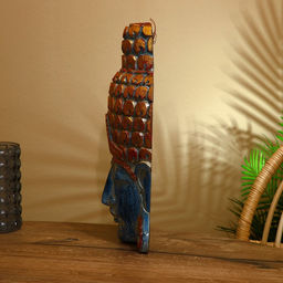 Сувенир «Голова Будды», 50 см, дерево албезия