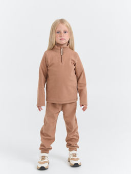 Олимпийка флисовая Беж - Bungly фото 6