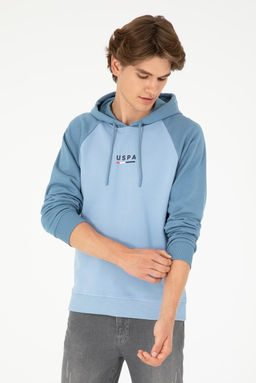 Мужской голубой свитшот Неожиданная скидка в корзине - U.s. polo assn фото 3