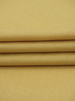 Муслин Премиум двухслойный гладкий цв.Винтажно-горчичный, ш.2.5м, хлопок-100%, 120гр/м.кв - Купава фото 2