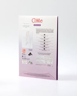 CONTE Колготки из микрофибры с люрексом HOLIDAY pastel pink - Conte elegant фото 7