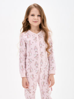 Комбинезон для сна для девочки с принтом - Kogankids фото 9
