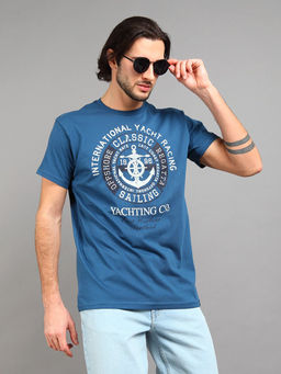 Футболка мужская _ 02285/Yachting