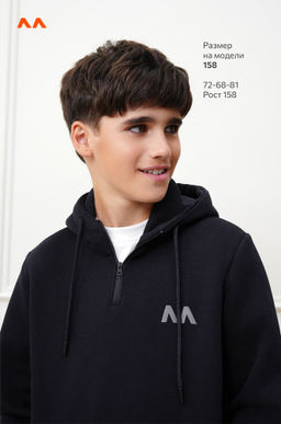 Теплый детский костюм из футера трехнитки с начесом Happyfox