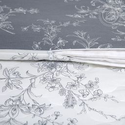 Постельное белье Луара (поплин зима-лето) Семейный/Пододеяльник стеганый (молния): 2 шт. - 215*145; Простыня: 1 шт. - 215*240 Наволочка (клапан) : 2 шт. - 70*70 Зима - лето - Артпостель фото 4