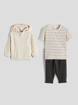 ?izgili Erkek Bebek 3l? Tak?m