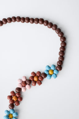COLLAR ABALORIOS FLORES / Multicolor - Zara фото 3