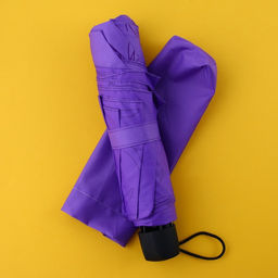 Зонт механический Веточки, 8 спиц, d=95, цвет сиреневый - Simaland фото 6