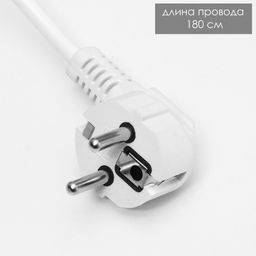 Настольная лампа «Эра» LED 5 Вт 3000К-6000К 4 розетки 2хUSB2.0 МИКС 15×15×22 см RISALUX