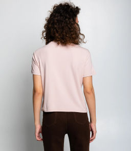 Футболка #КТ511 (5), пудровый - Dommod фото 3