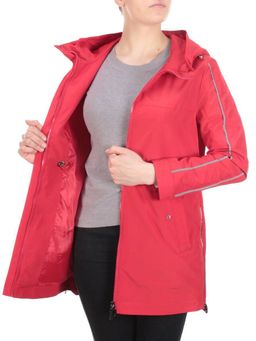 FY-262 RED Ветровка женская COSEEMI (65% хлопок, 35% полиэстер) - Фабричный китай фото 9