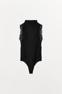 BODY MEDIA ENCAJE / Negro - Zara фото 5