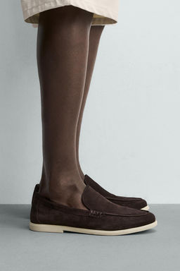 MOCAS?N PIEL CASUAL / Chocolate - Zara фото 2