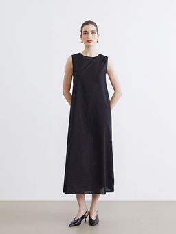 Bisiklet Yaka A Kesim Elbise Astar?