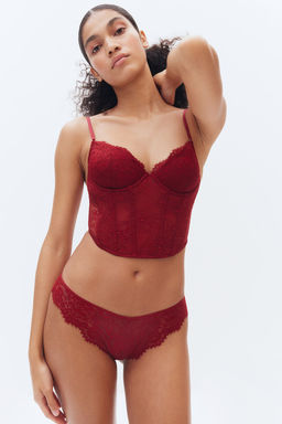 Pack de 2 bragas Brazilian de encaje - H&m фото 3