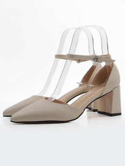 06-HDP1168-9 GRAY/BEIGE Туфли летние женские (натуральная кожа)