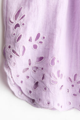 Camisa playera con bordado ingl?s - H&m фото 4