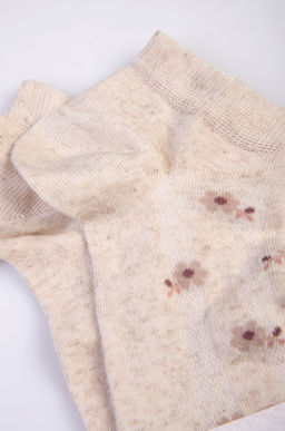 Цена за 2 шт. Женские укороченные носки с добавлением вискозы и льна Брестские  фото 2